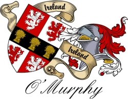 Clan/Sept Crest Wall Shield for the O'Murphy (Muskerry) Clan