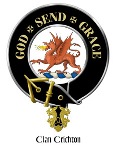 Clan Crest Wall Shield for the Crichton Scottish Clan
