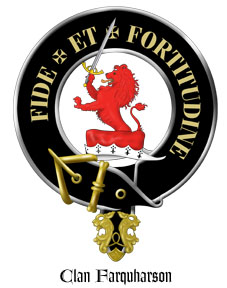 Clan Crest Wall Shield for the Farquharson Scottish Clan