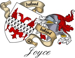 Clan/Sept Crest Wall Shield for the Joyce Clan