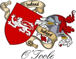 Clan/Sept Crest Wall Shield for the O'Toole Clan