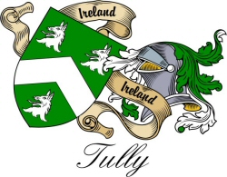 Clan/Sept Crest Wall Shield for the Tully (MacAtilla) Clan