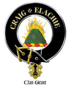 Clan Crest Wall Shield for the Grant Scottish Clan
