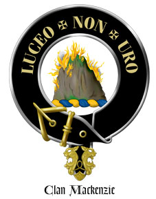 Clan Crest Wall Shield for the MacKenzie Scottish Clan